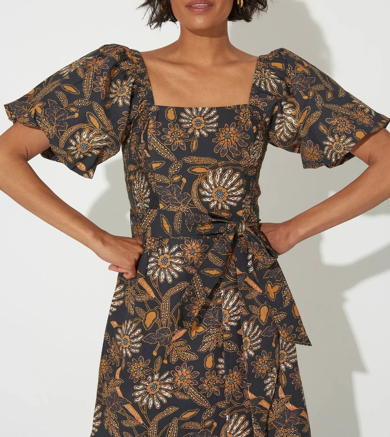 Cleo Bella Seraphina Midi Dress in Magnolia