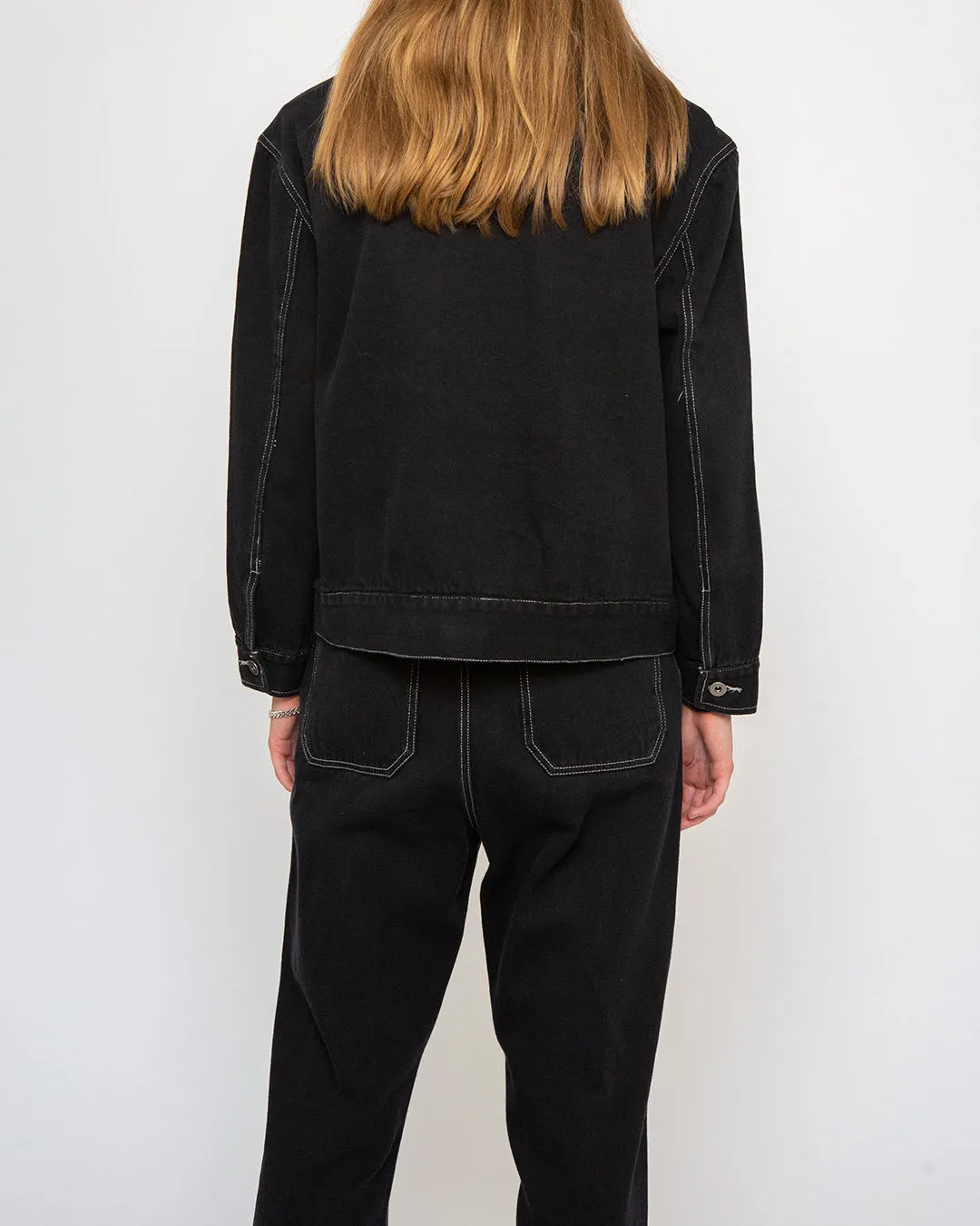 Coby Jacket (Oversized Fit) - Black