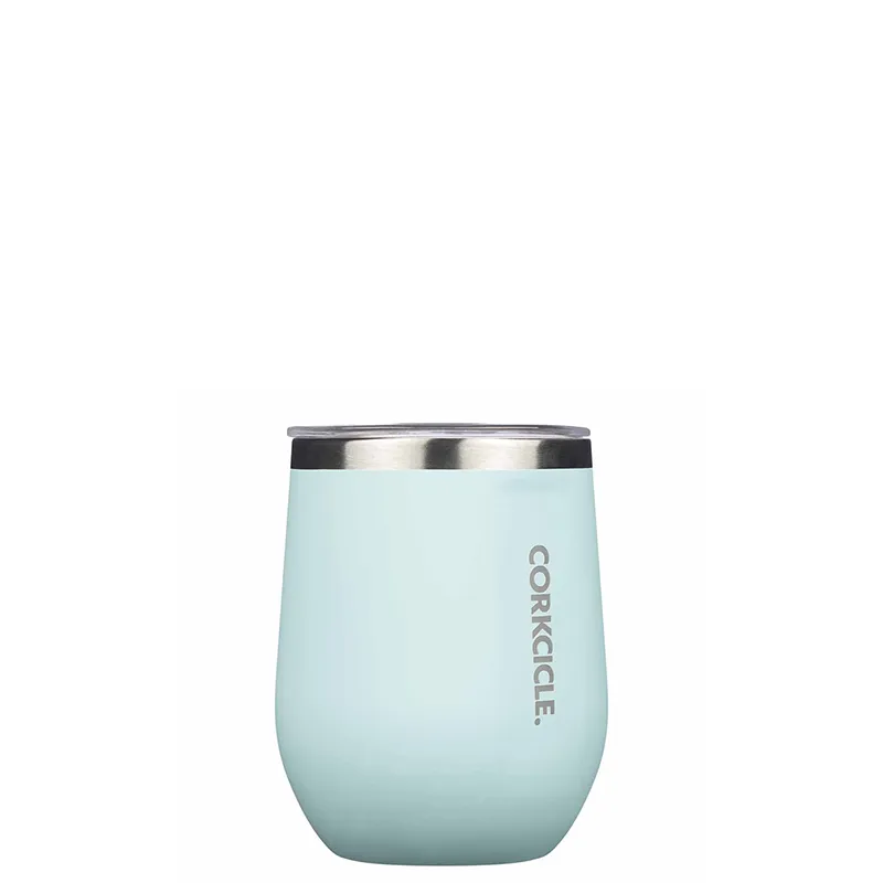 CORKCICLE | Stemless Wine Cup - Gloss Powder Blue