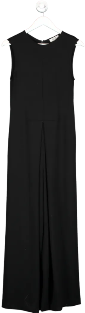 cos Black Sleeveless Jumpsuit UK XS