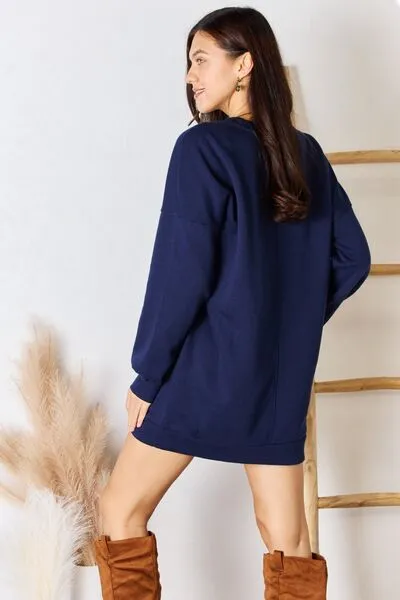 Cozy Days Oversized Long Sleeve Sweatshirt