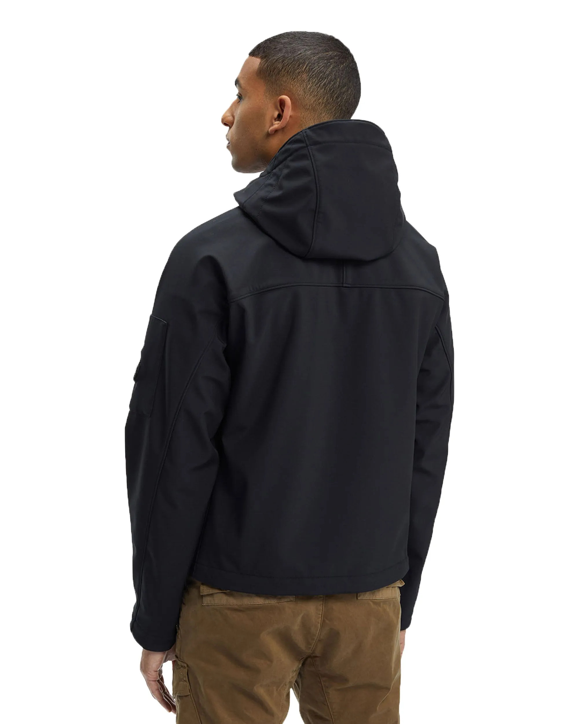 CP Company C.P. Shell-R Hooded Jacket Nero