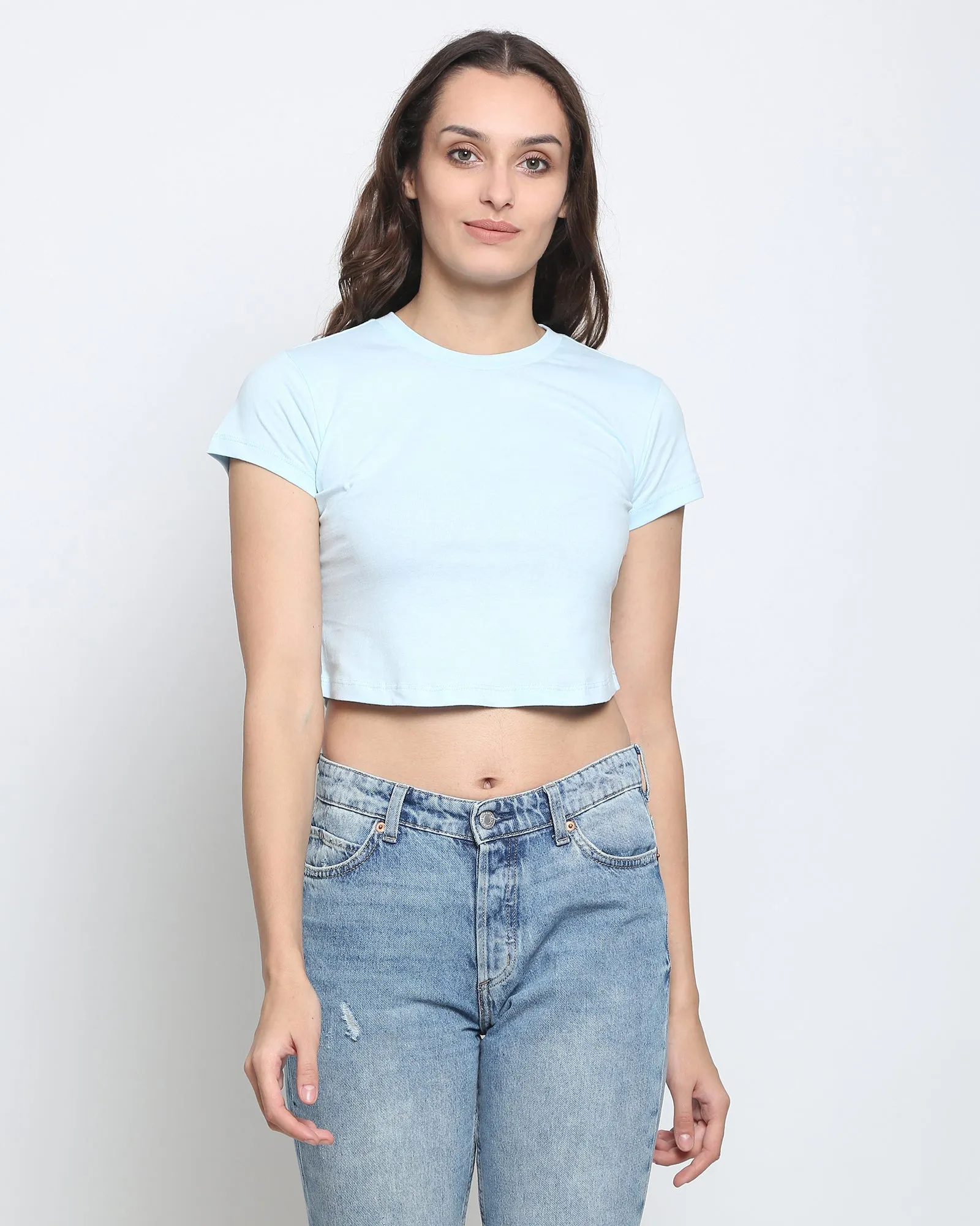 Crop Top: Honey Dew