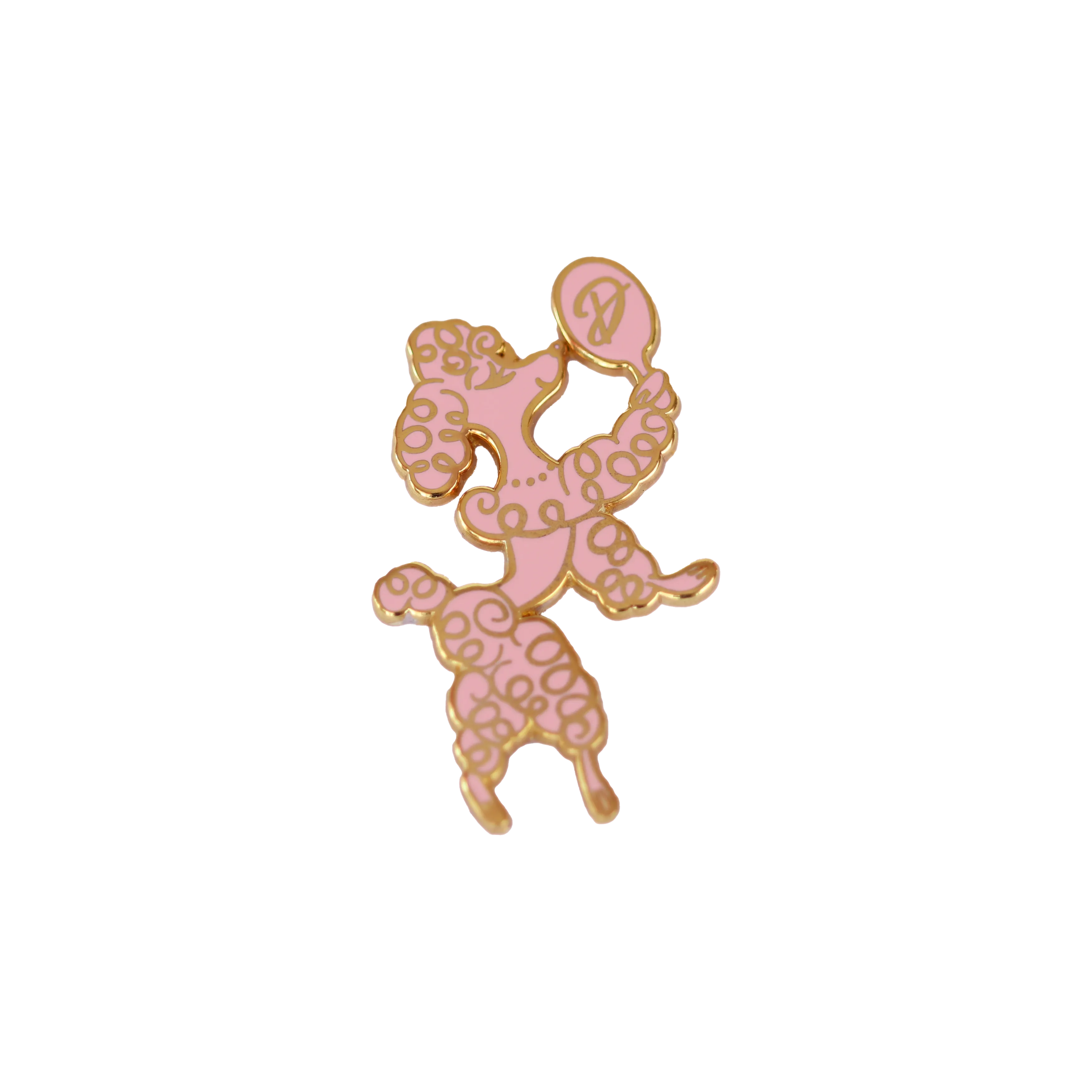 D Poodle Collection- Enamel Pin