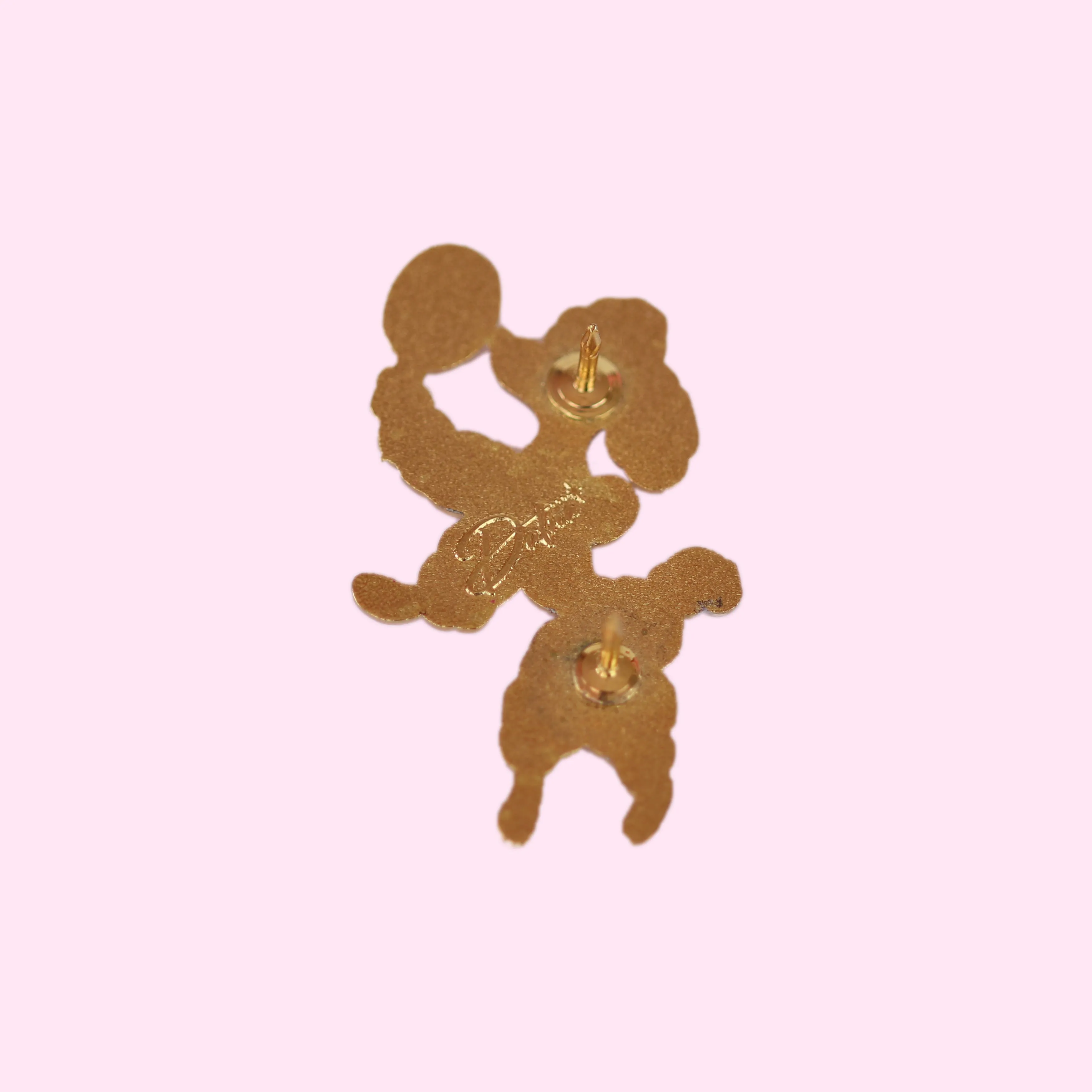 D Poodle Collection- Enamel Pin