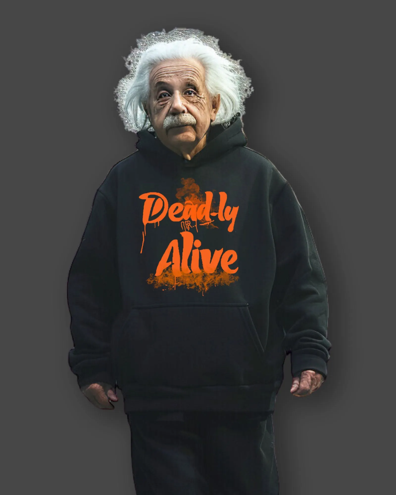 Deadly Alive Hoodie: Jett Black