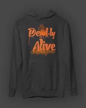 Deadly Alive Hoodie: Jett Black