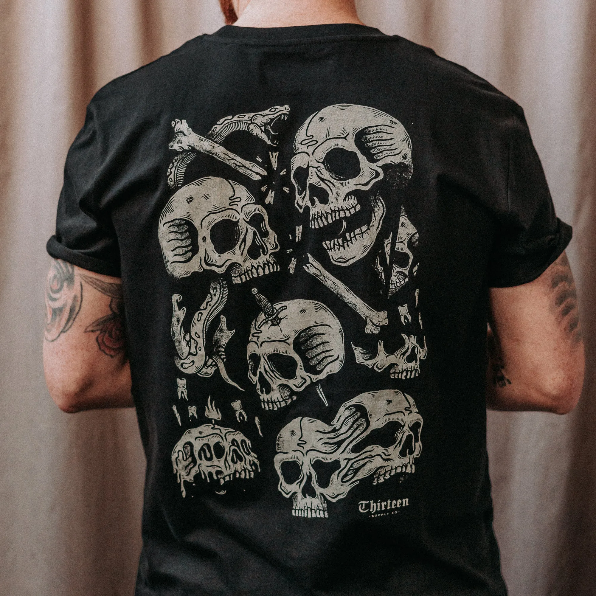 DEATH & DECAY - BLACK UNISEX T-SHIRT