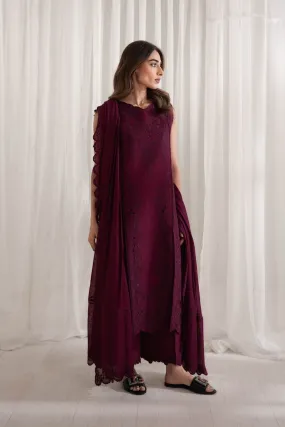 DEEP PLUM SET / EID PRET 2024 NPA3-24415