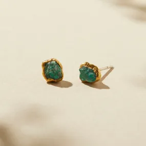 Emerald Tiny Studs