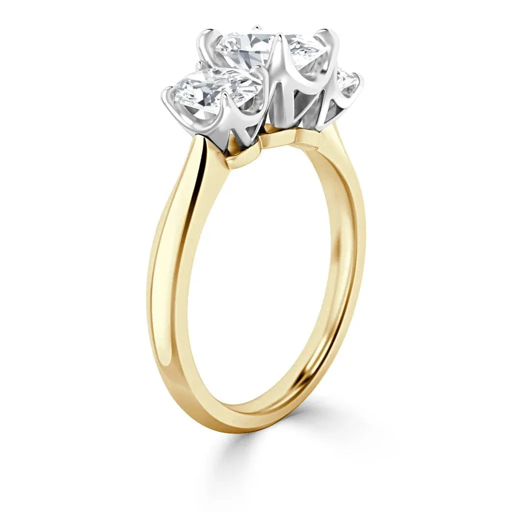 Emily - 18ct Yellow Gold - Oval