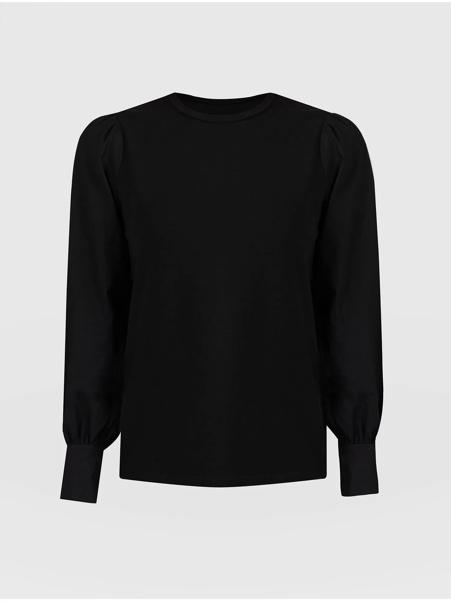 Eva Mock Shirt - Black