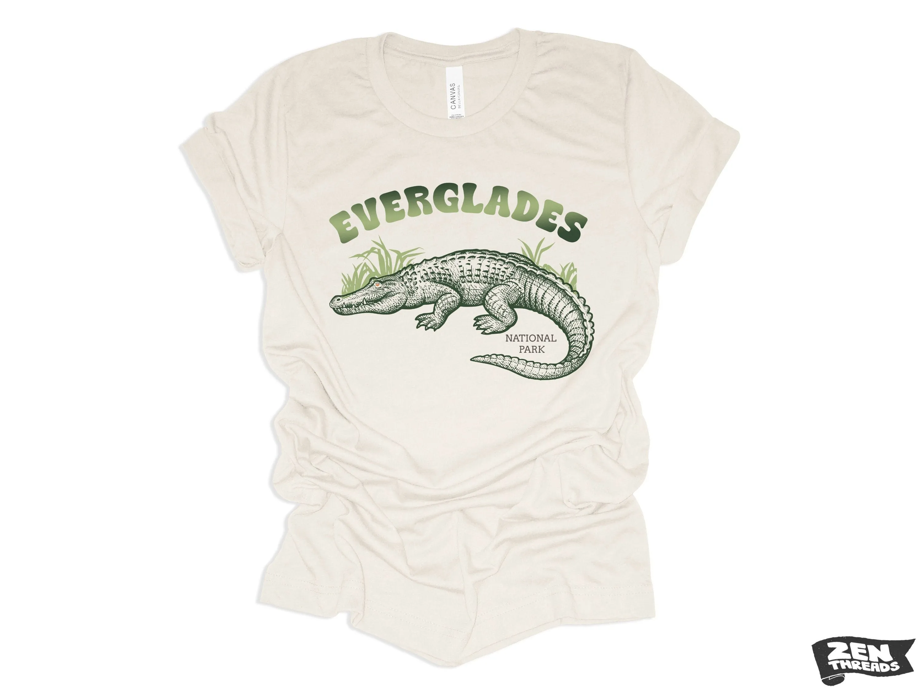 Everglades National Park Unisex T-Shirt - Bella Canvas - Florida Wetlands Tee