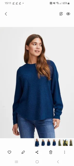 Fransa blue jumper 20611845