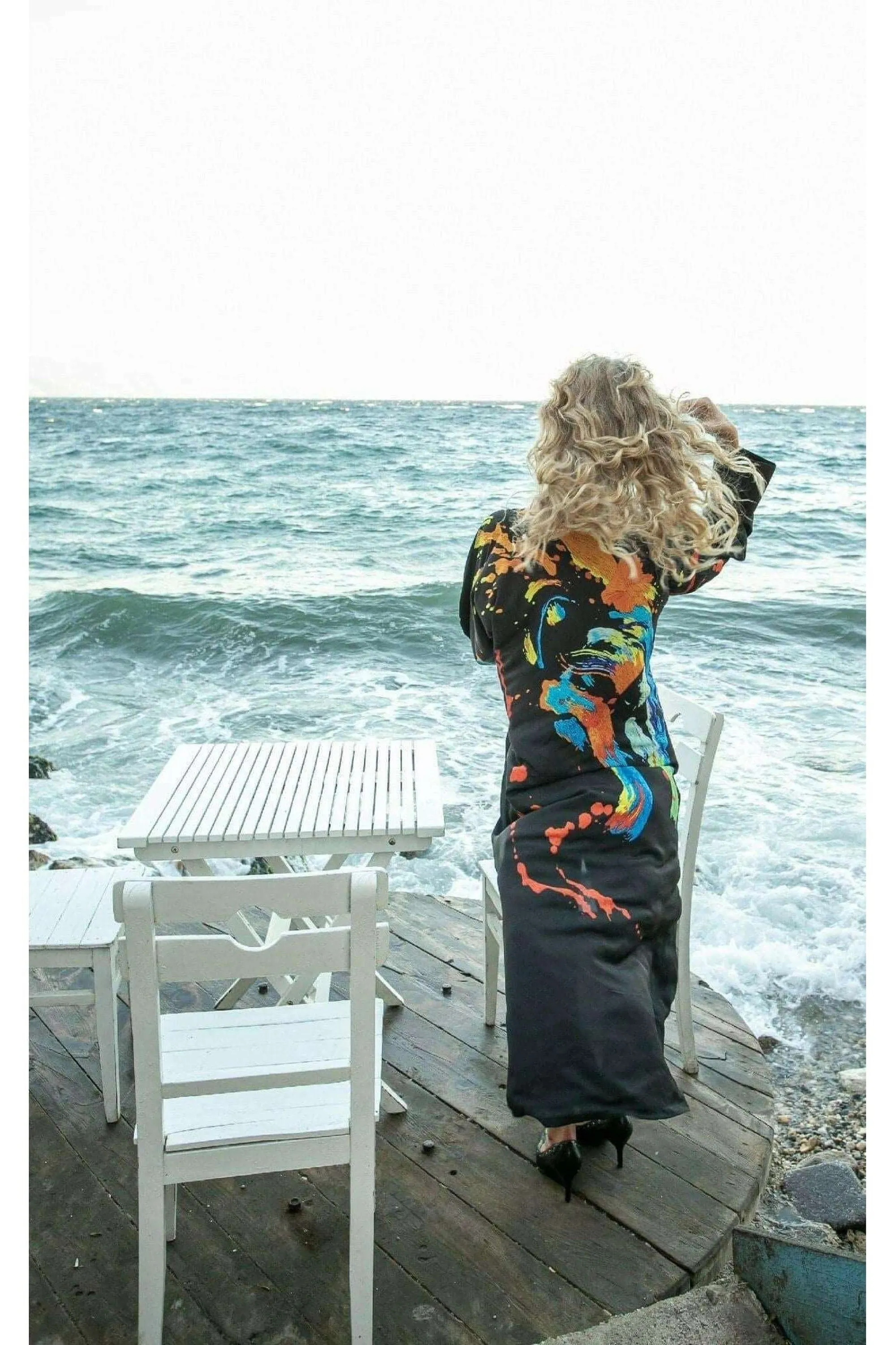 Gabi Open Front Kimono