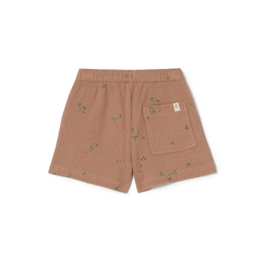 Garbo&Friends Sorrel Chestnut Shorts Waffle