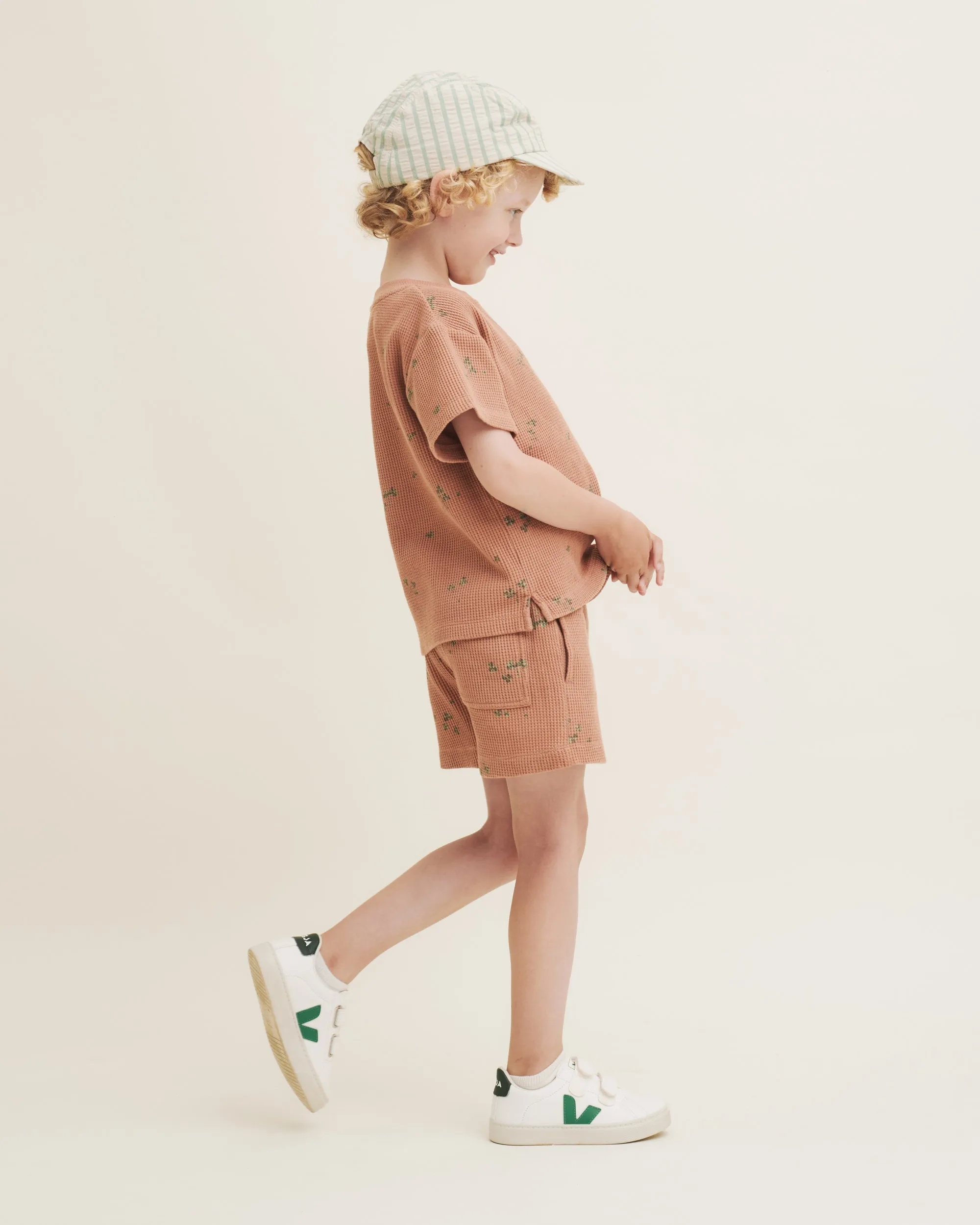 Garbo&Friends Sorrel Chestnut Shorts Waffle