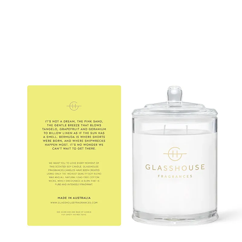 GLASSHOUSE FRAGRANCES | Sunkissed in Bermuda Candle