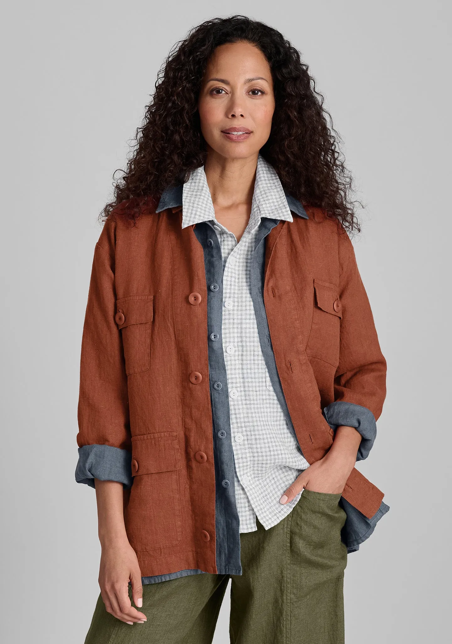 Grateful Jacket - Linen Jacket