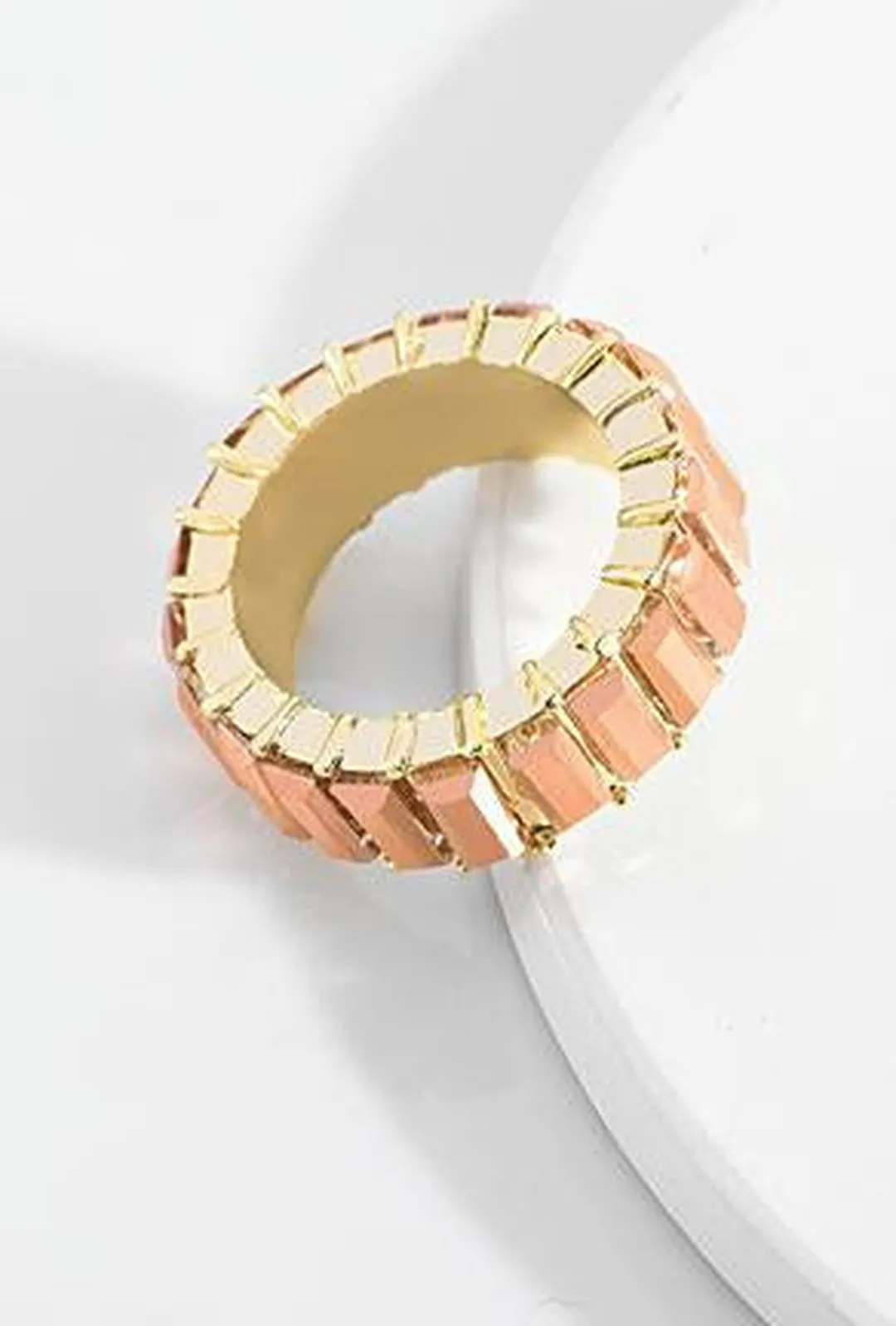 GRAZI - GOLD GEM STONE RING