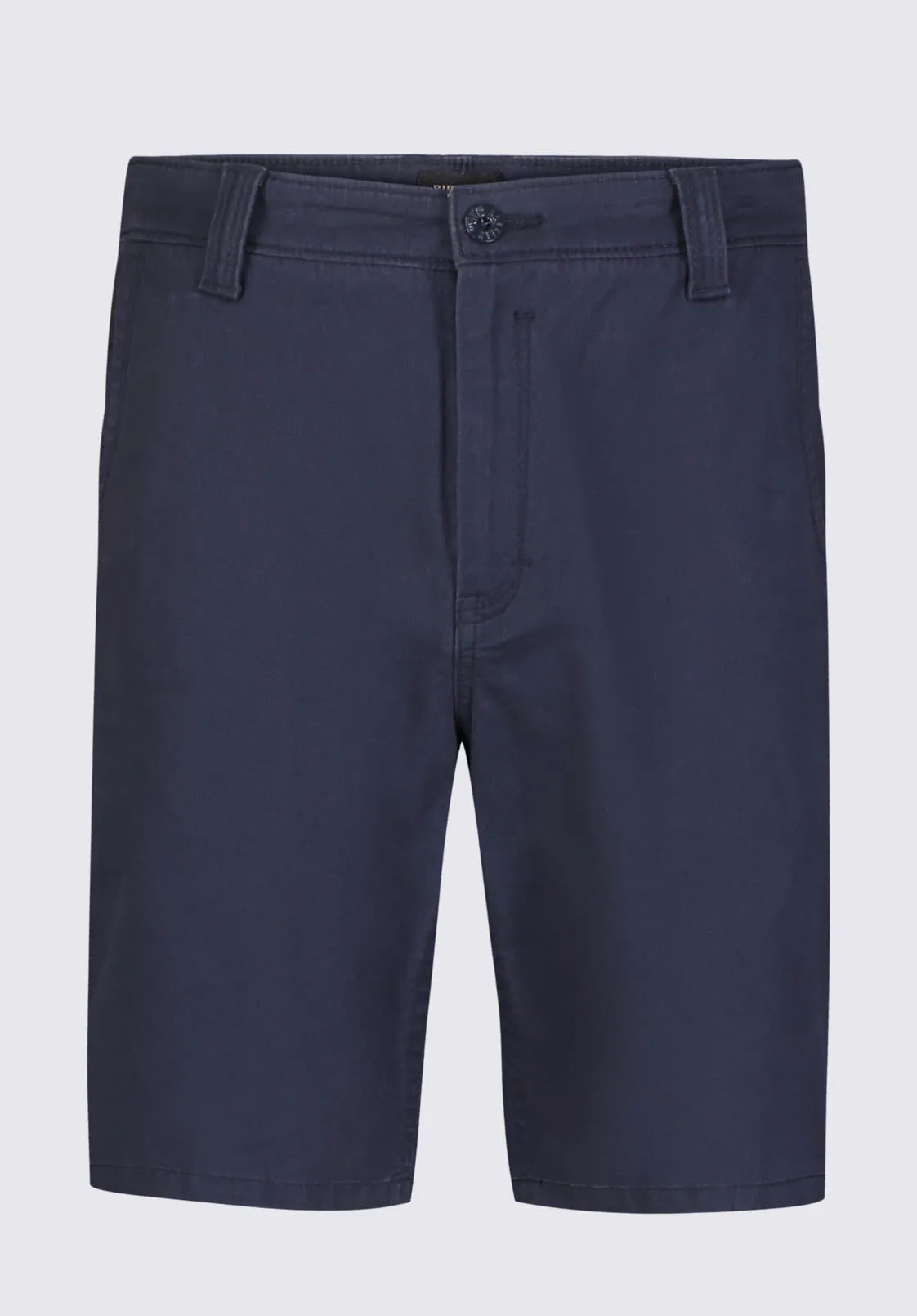 Hadrian Men's Flat Front Shorts in Midnight Blue - BM24266