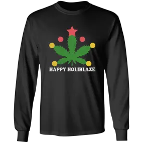 Happy Holiblaze Long T-Shirt