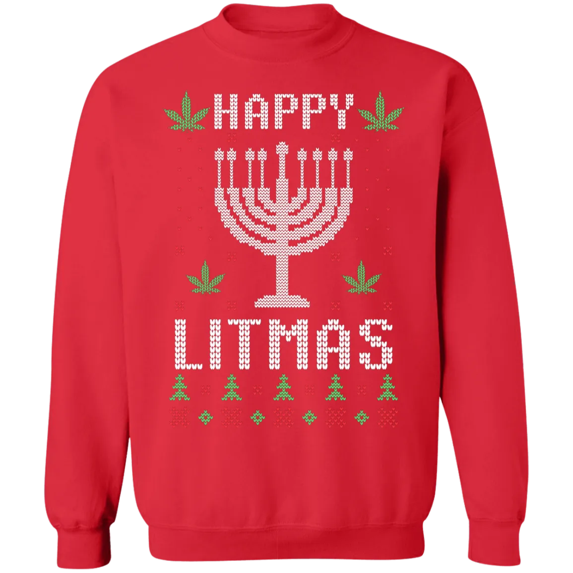 Happy Litmas Ugly Christmas Sweatshirt