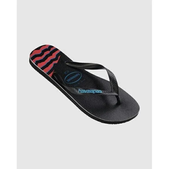 Havaianas Top Print Splice Black/Black - Kids