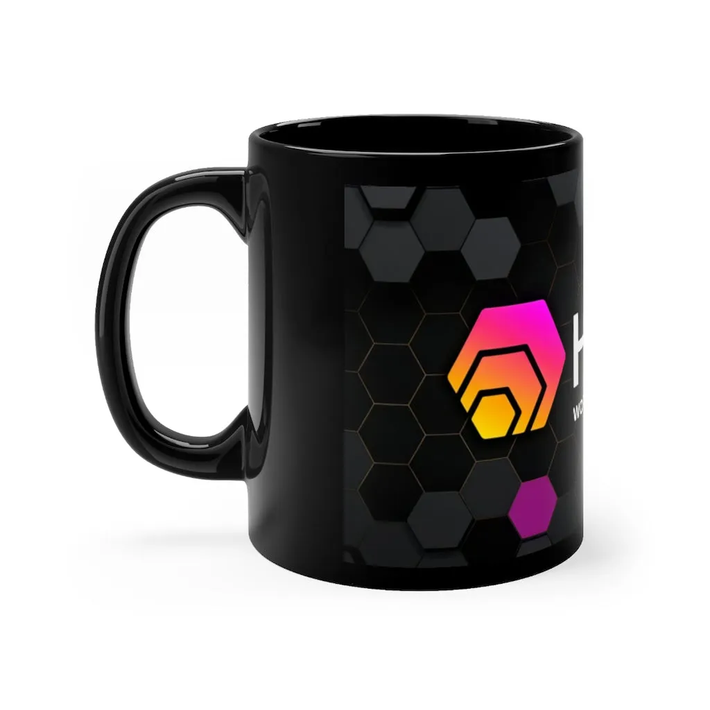 HEX CD Black mug 11oz