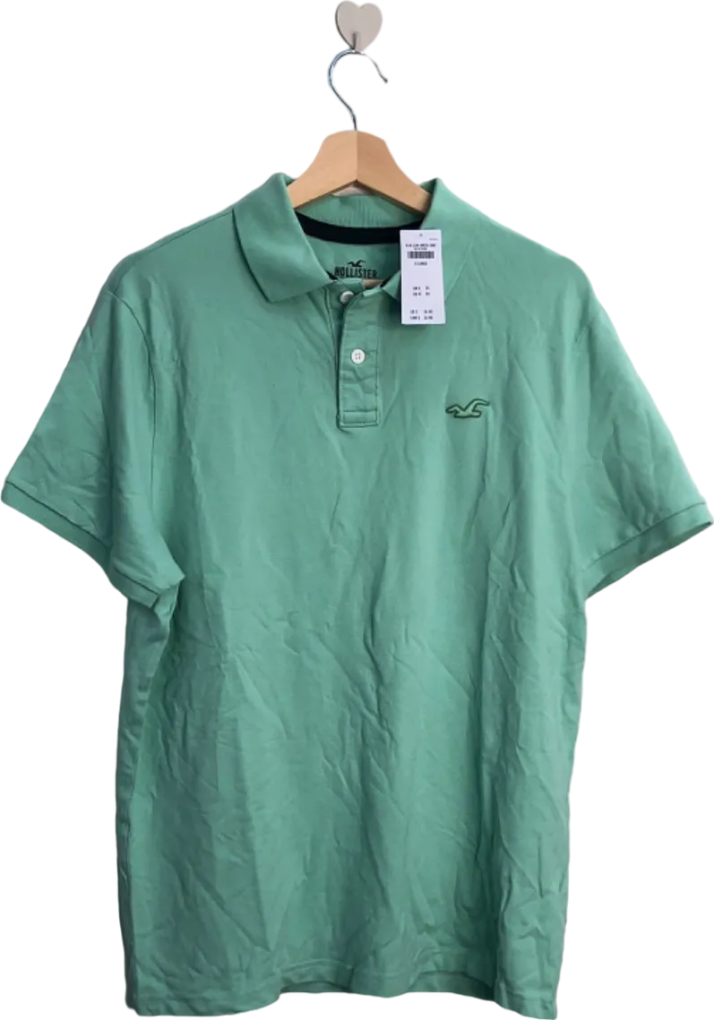 Hollister Green Polo Shirt UK XL