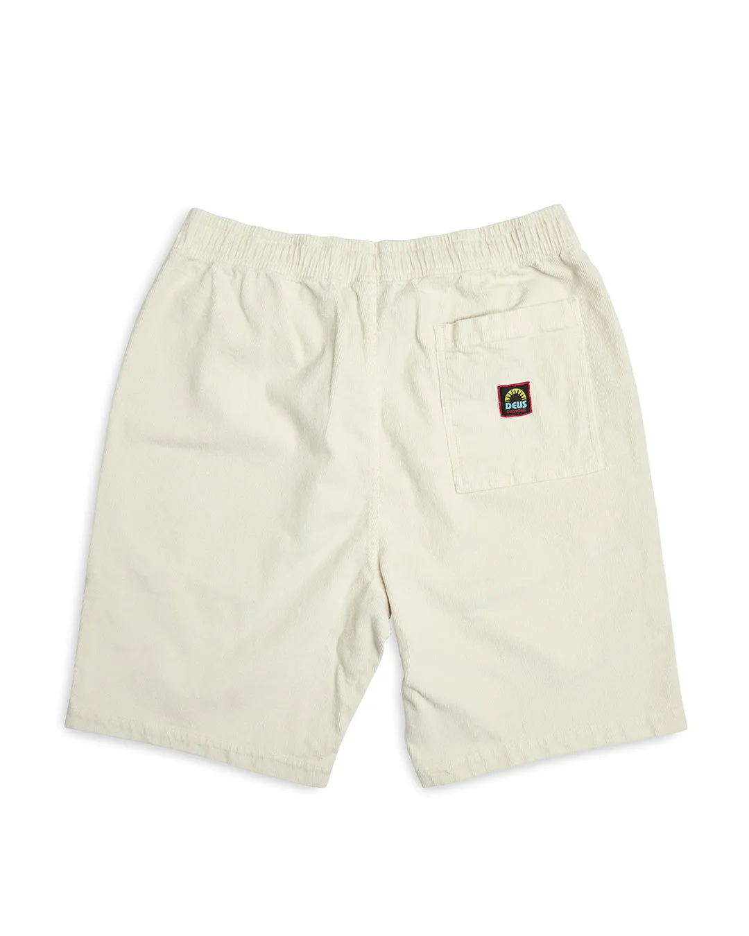 INFINITY CORD BEACH SHORT - DIRTY WHITE