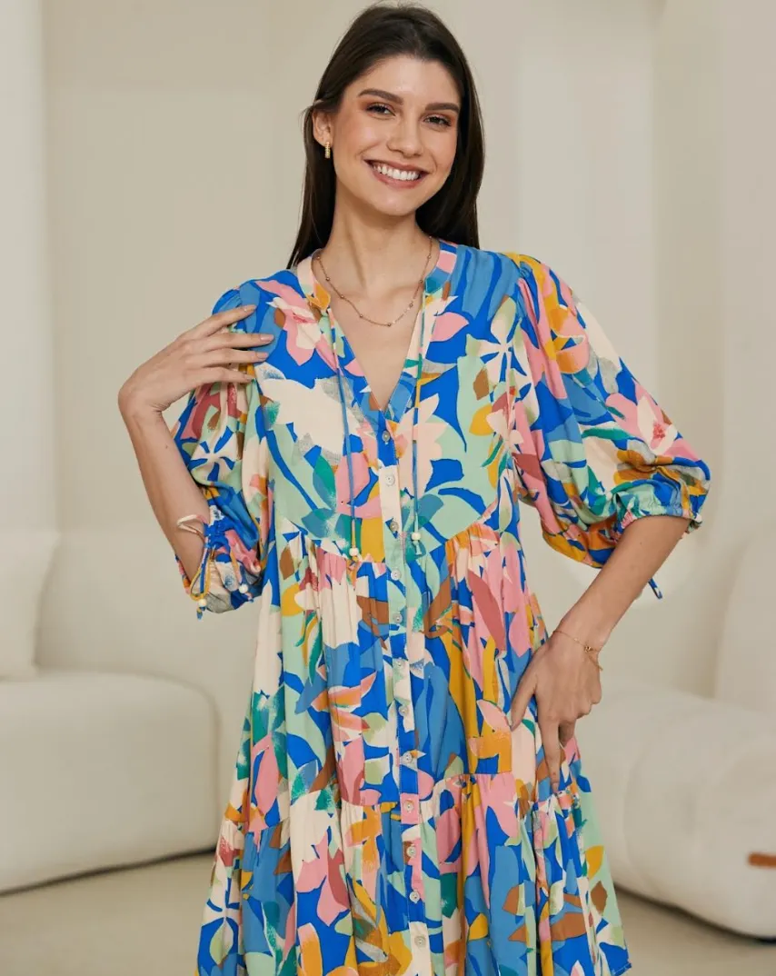 Jayla Dress - Exclusive Summer Print