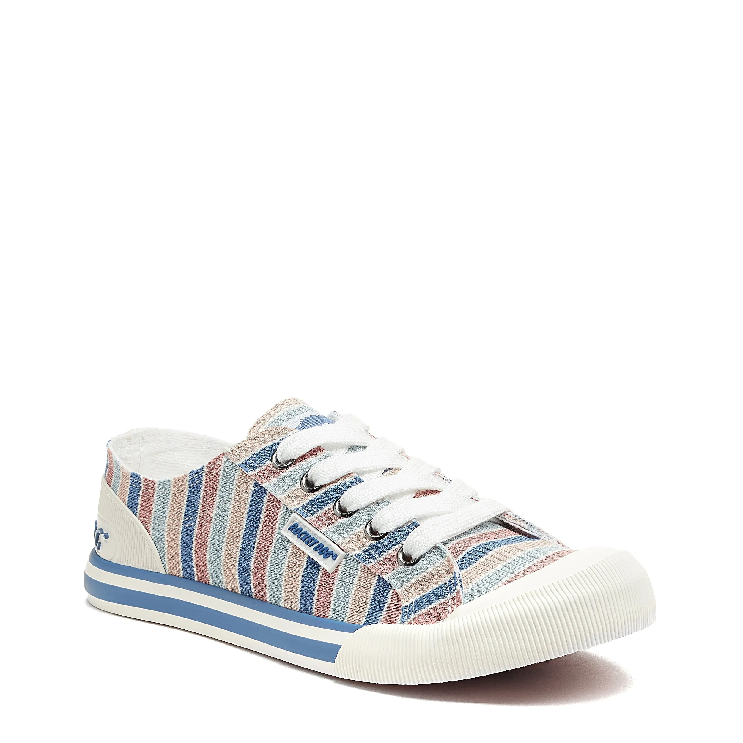 Jazzin Coastal Blue Stripe Trainers