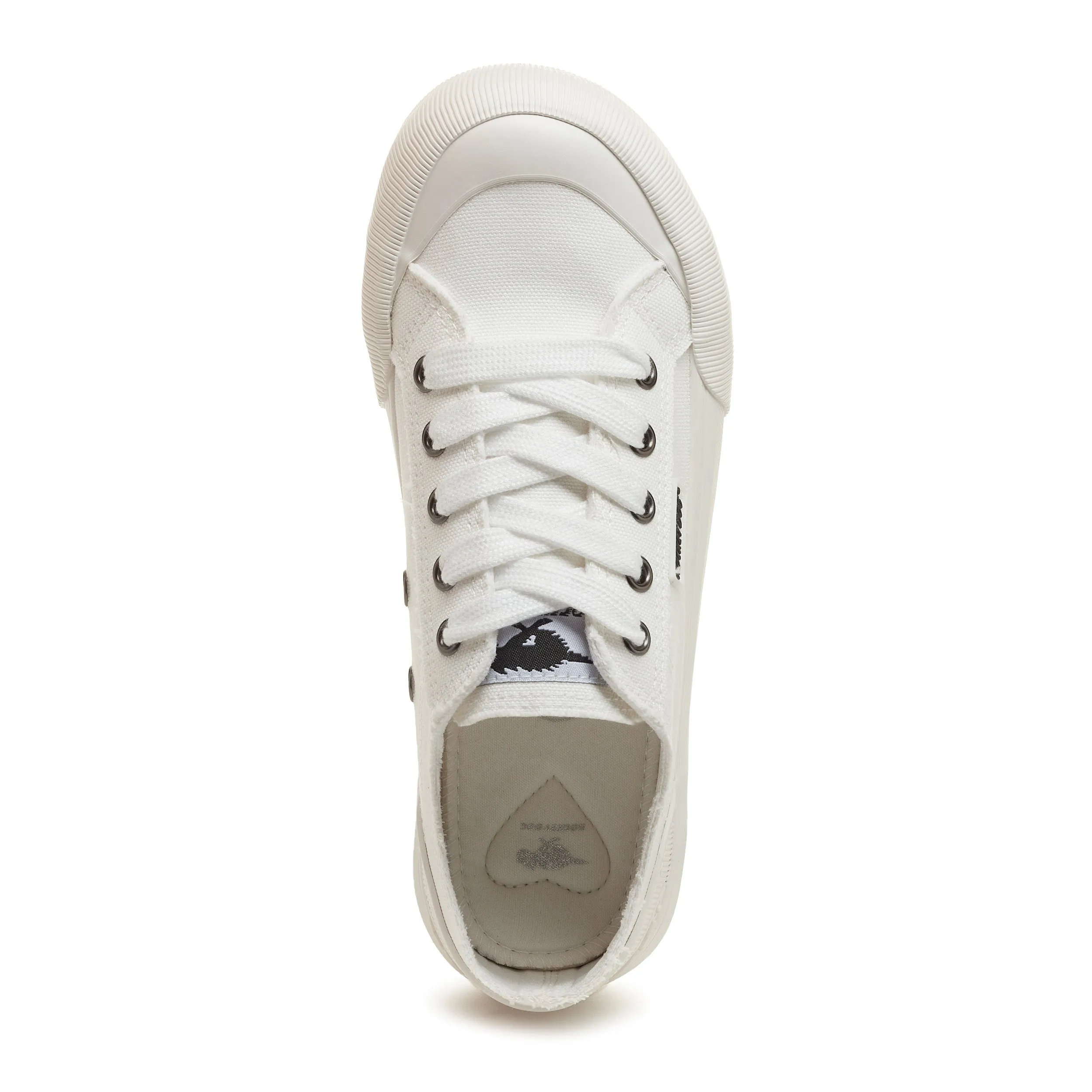 Jazzin Plus White Platform Trainers