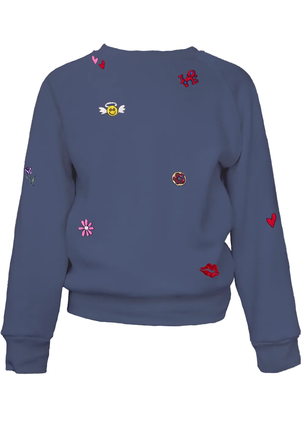 Kid's Mini Embroidery Sprinkle Pullover