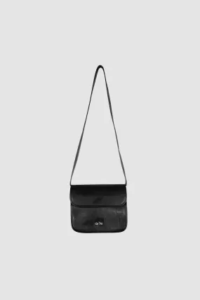 Leather Small Bag - Black