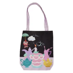 Loungefly Disney Alice in Wonderland Unbirthday Canvas Tote Bag