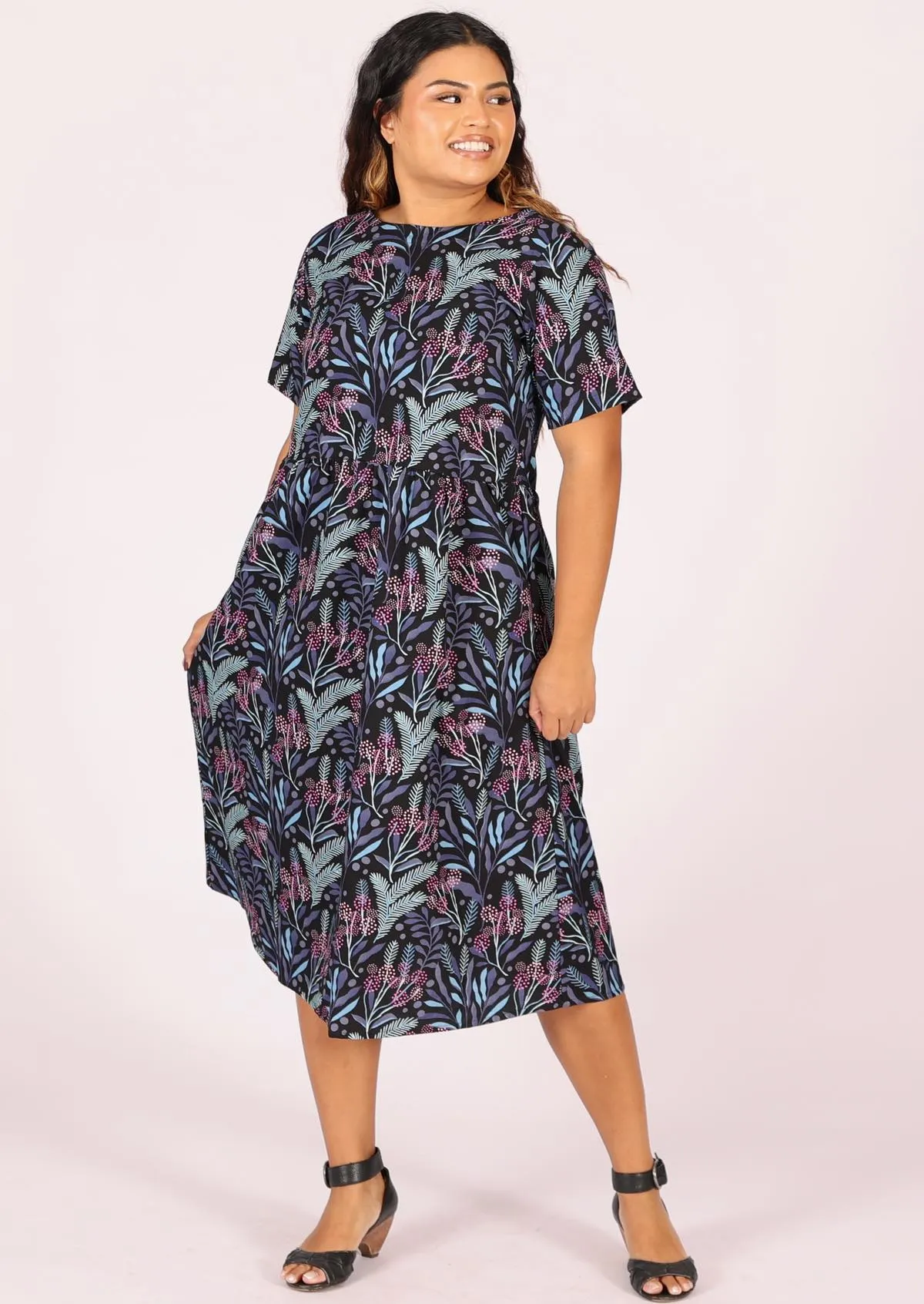 Maddison Dress Obsidian