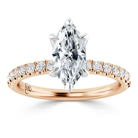 Millie - 18ct Rose Gold - Marquise