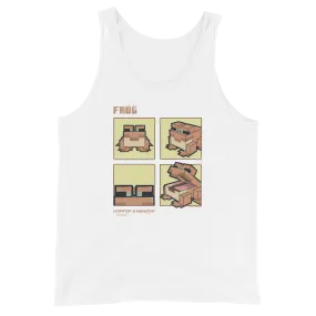 Minecraft Frog Hoppin and Hangin Unisex Tank Top