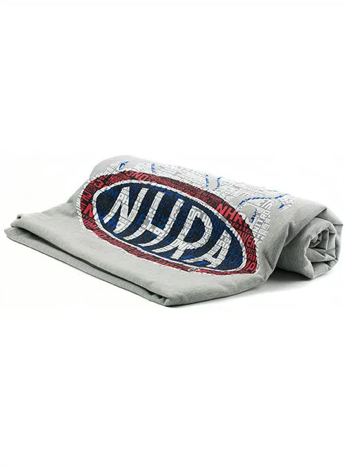 NHRA Flame Logo Sweatshirt Blanket