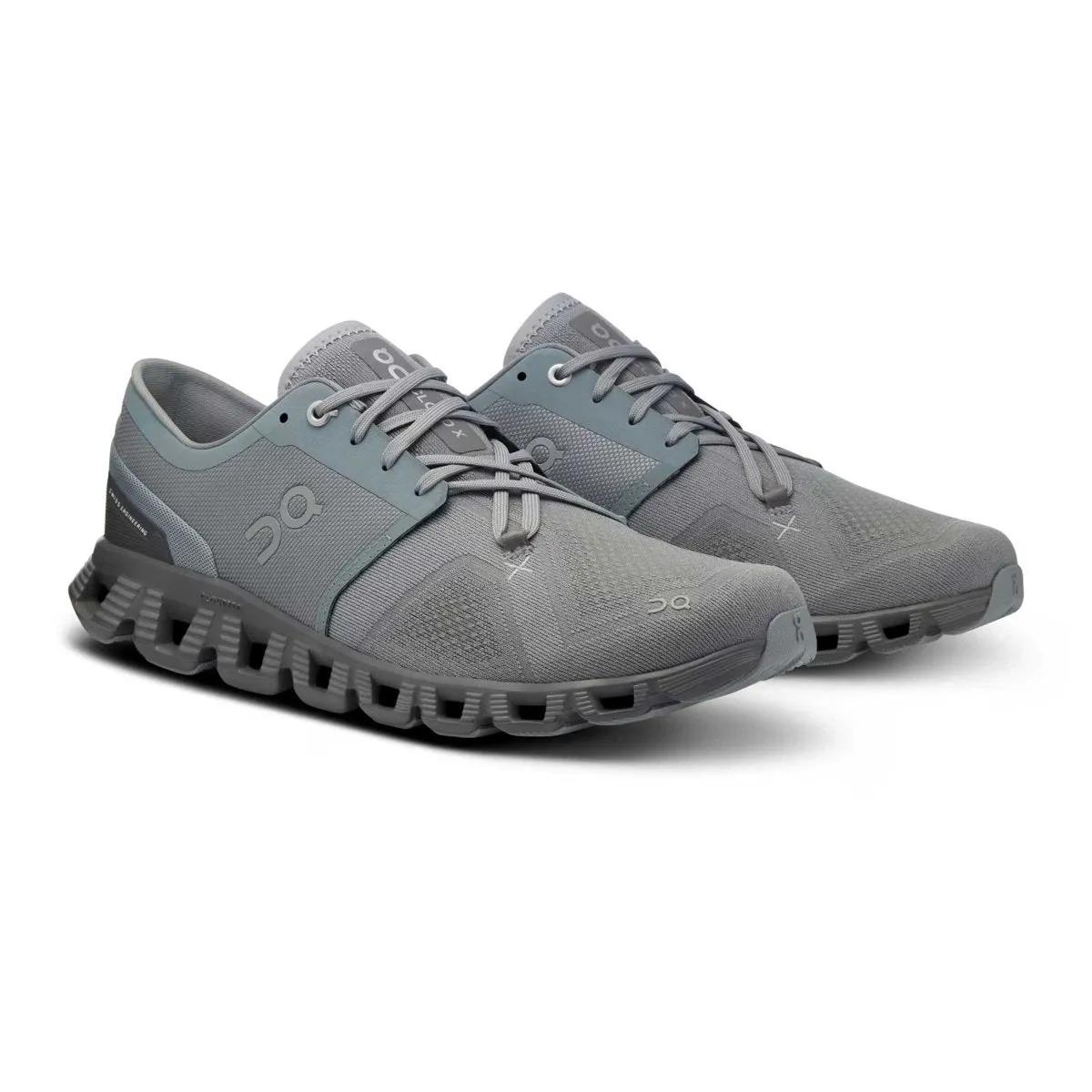 On Running Men's Cloud X 3 Mist/Rock