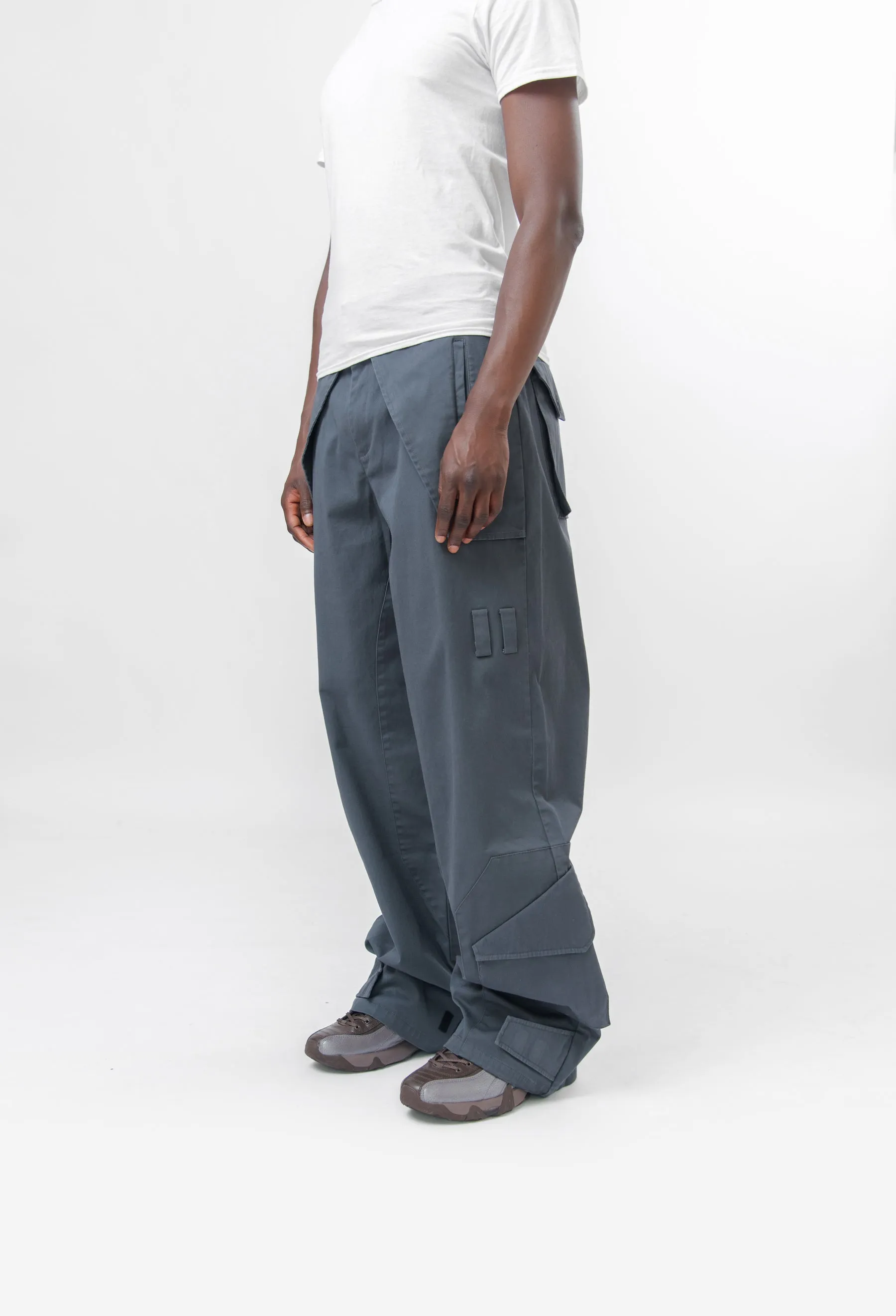 Overlay Cargo Pant Slate ACWMB276A