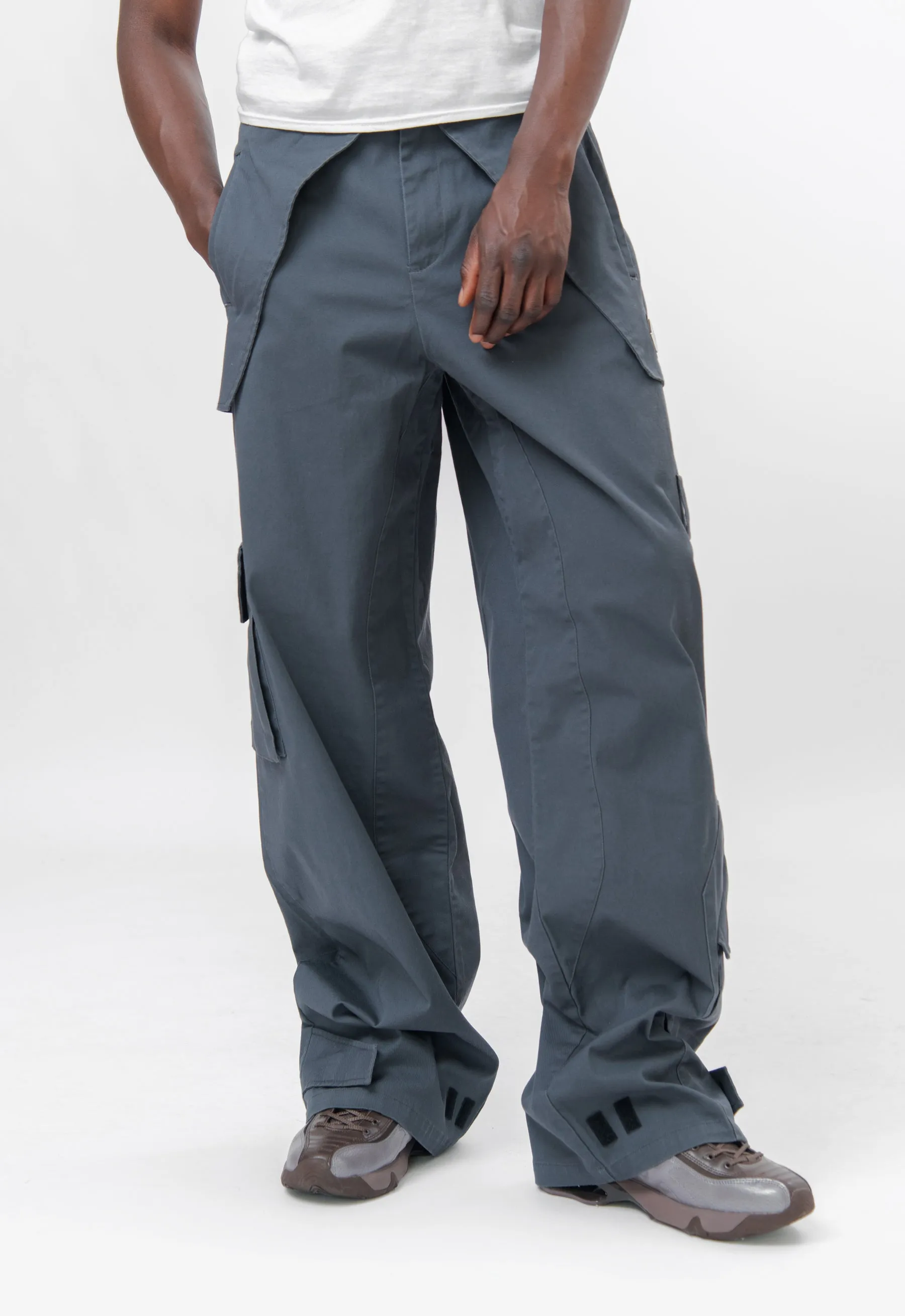 Overlay Cargo Pant Slate ACWMB276A