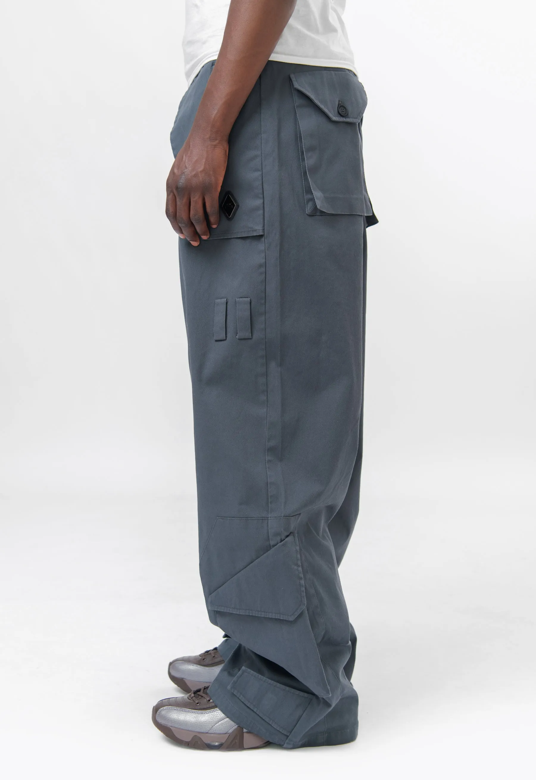 Overlay Cargo Pant Slate ACWMB276A