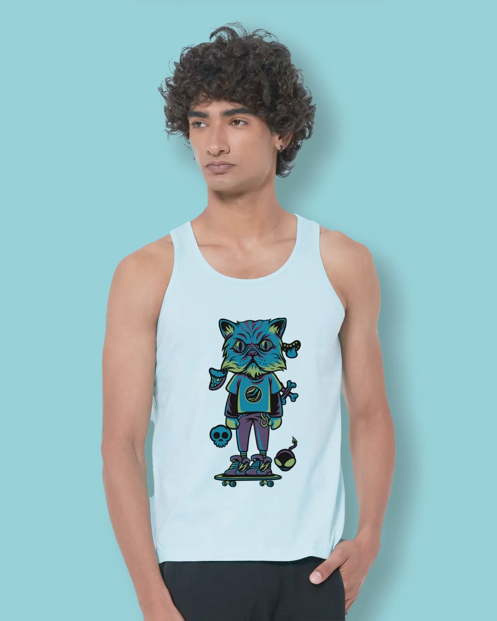 PersianCat Tank Top: Celeste