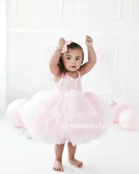 Pink Ballerina Couture Dress