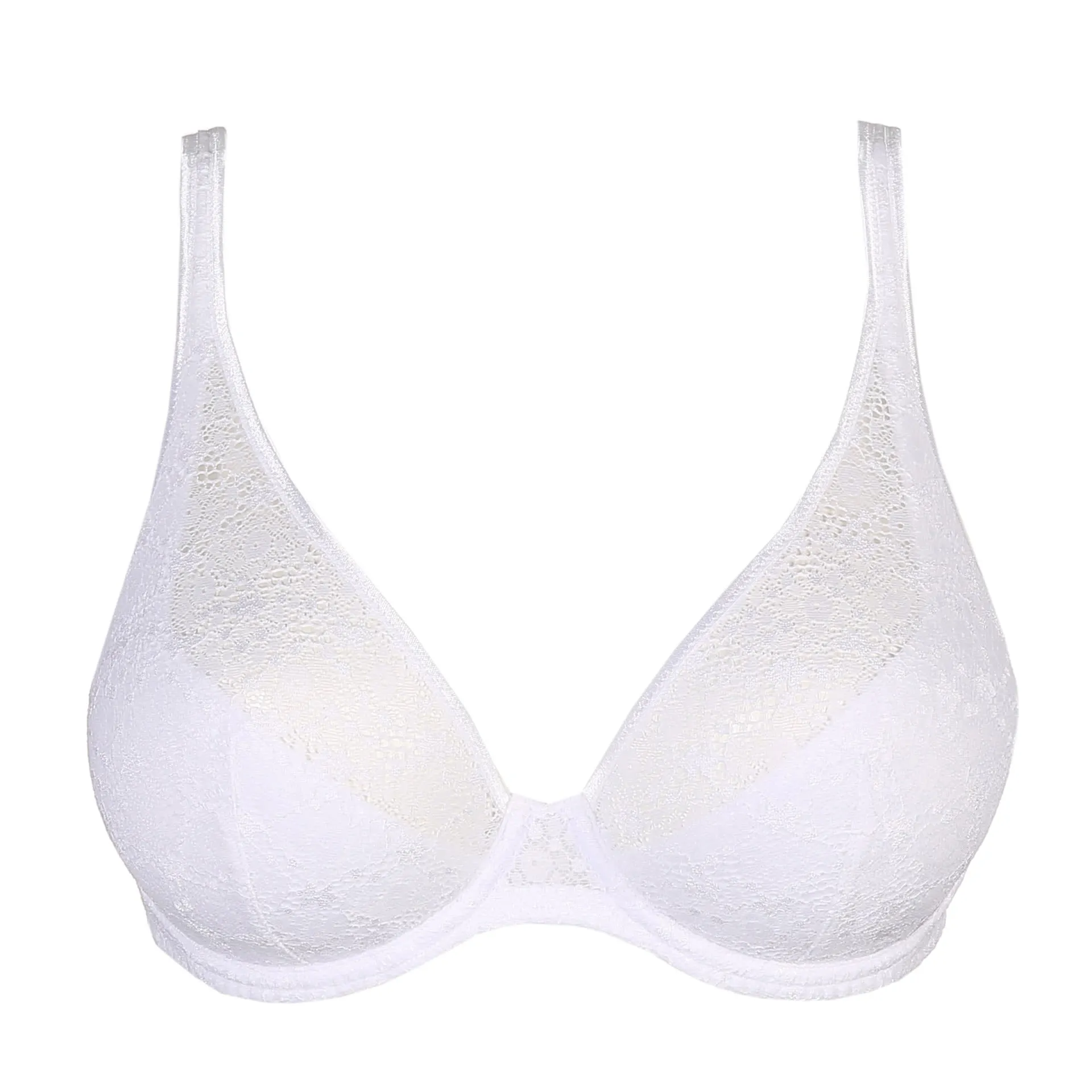 Prima Donna Twist Triangle Bra - Epirus - White