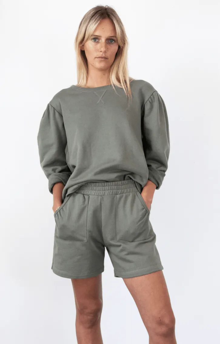 Puff Sweater Khaki