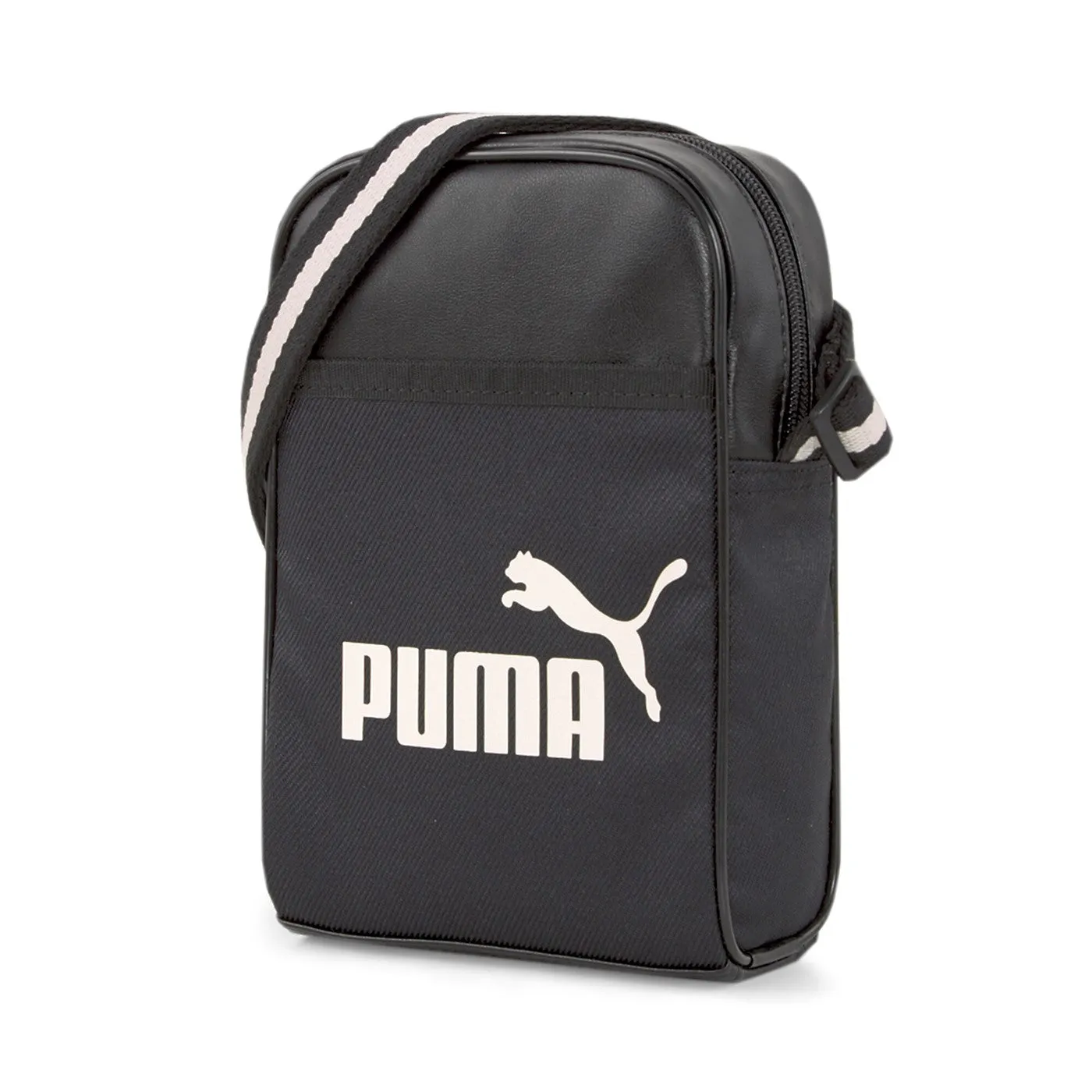 Puma Campus Compact Portable Bum Bag 078827 01 black